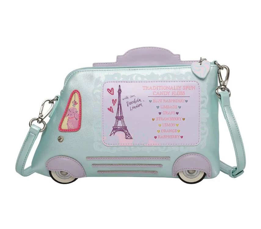 Candy Floss Cart Pouch Bag