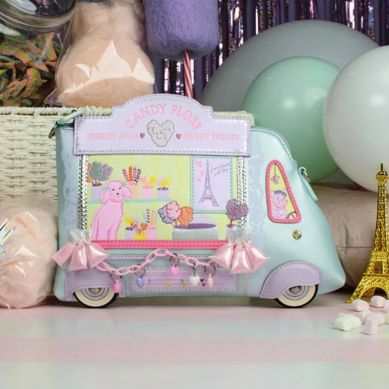 Candy Floss Cart Pouch Bag