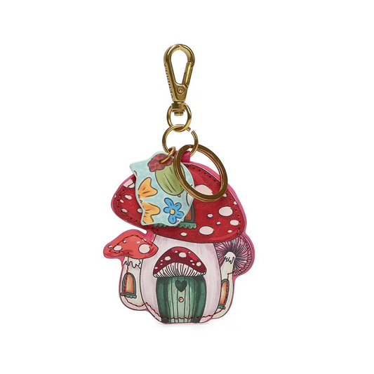 Fairy Village Toadstool House Key Charm | Preorder