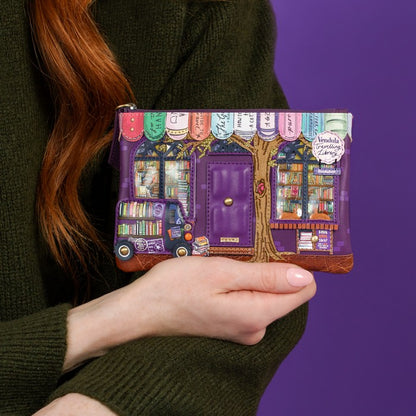 Travelling Library Bookshop - Zipper Coin Purse