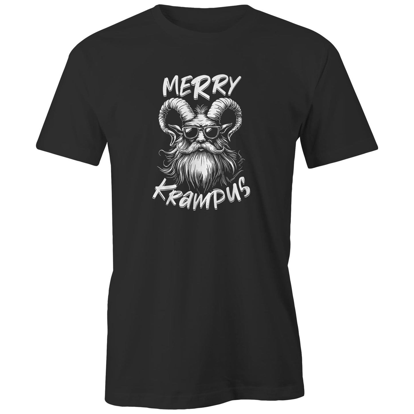 Merry Krampus - Mens Tee | Black