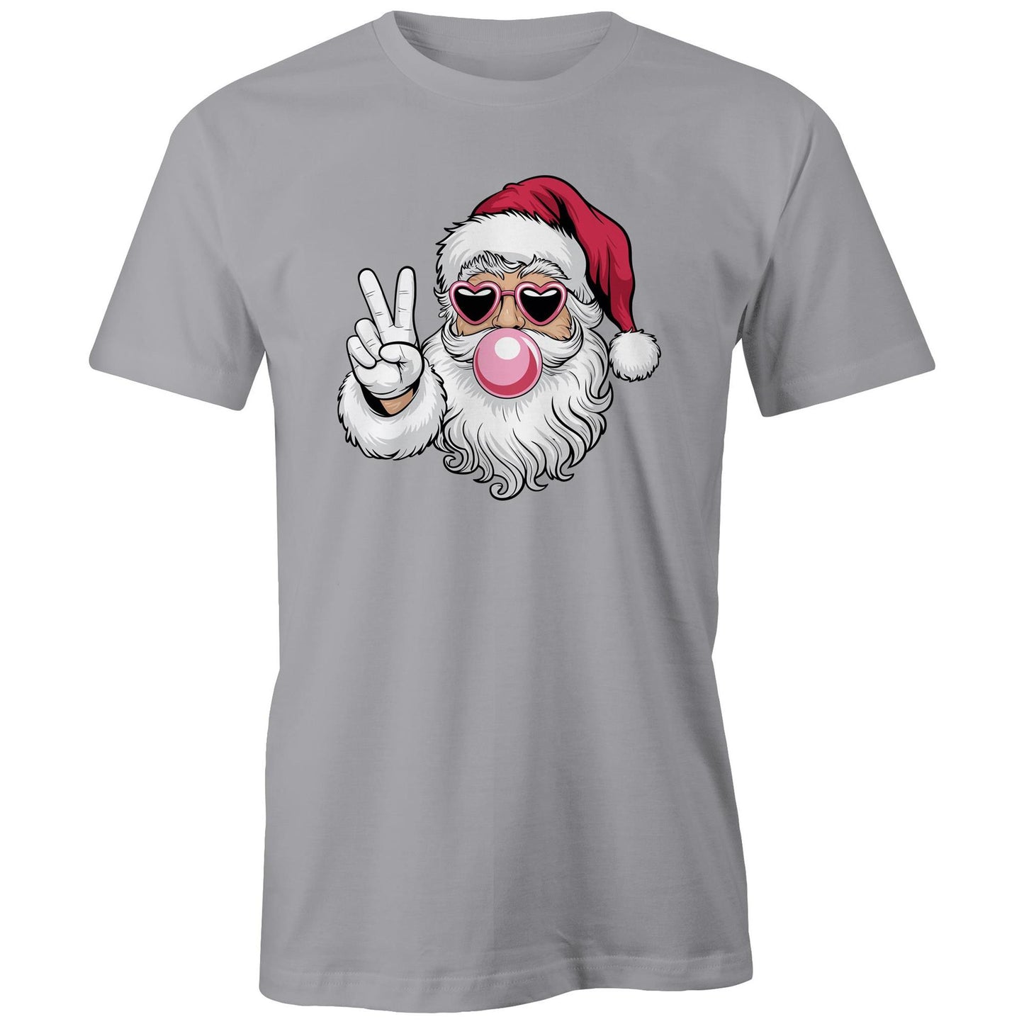 Bubble Gum Santa - Mens AS Colour - Classic Tee - 3 Colours