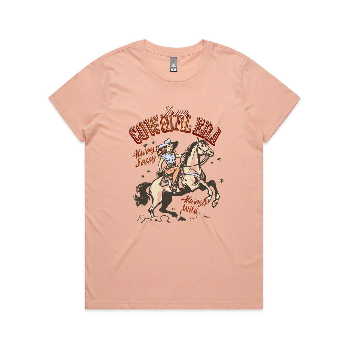 In My Cowgirl Era - Women's Tee - 12 Colors - This is a Print on Demand Item