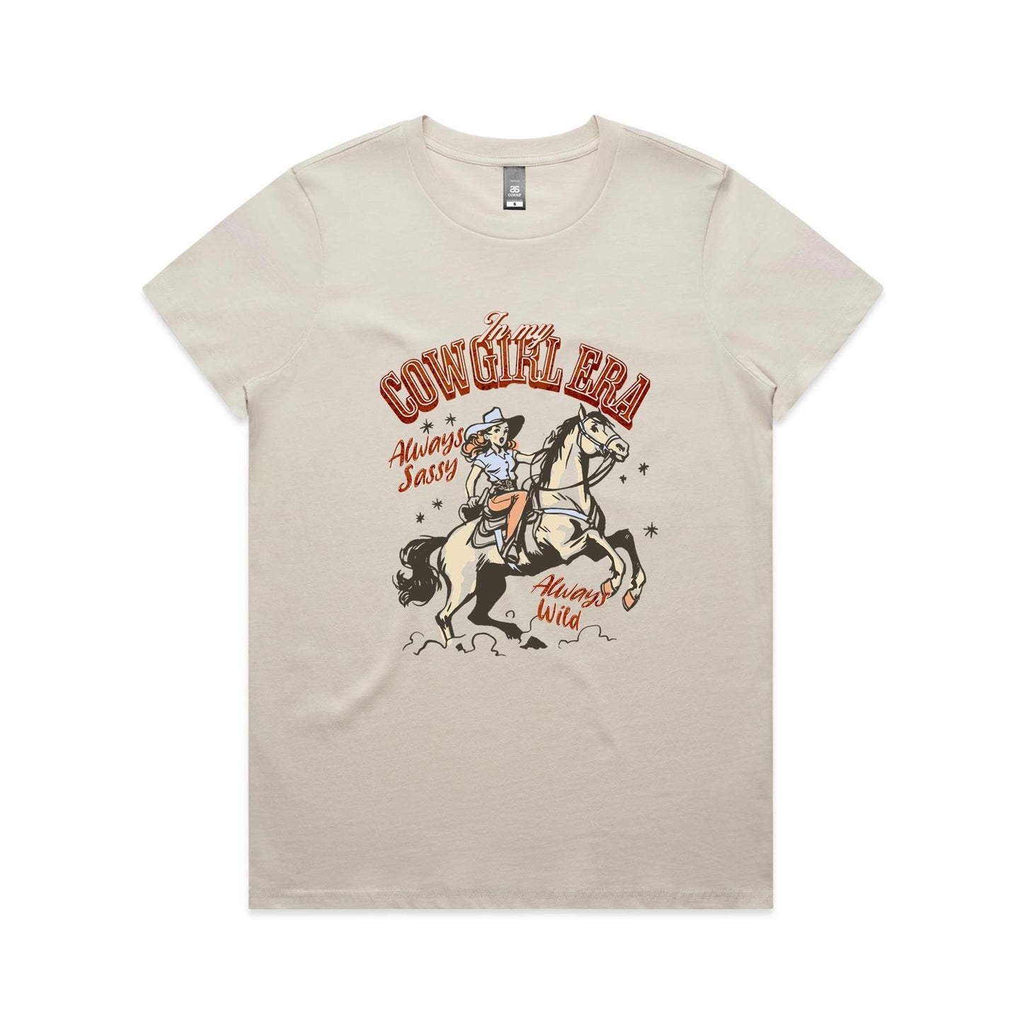In My Cowgirl Era - Women's Tee - 12 Colors - This is a Print on Demand Item