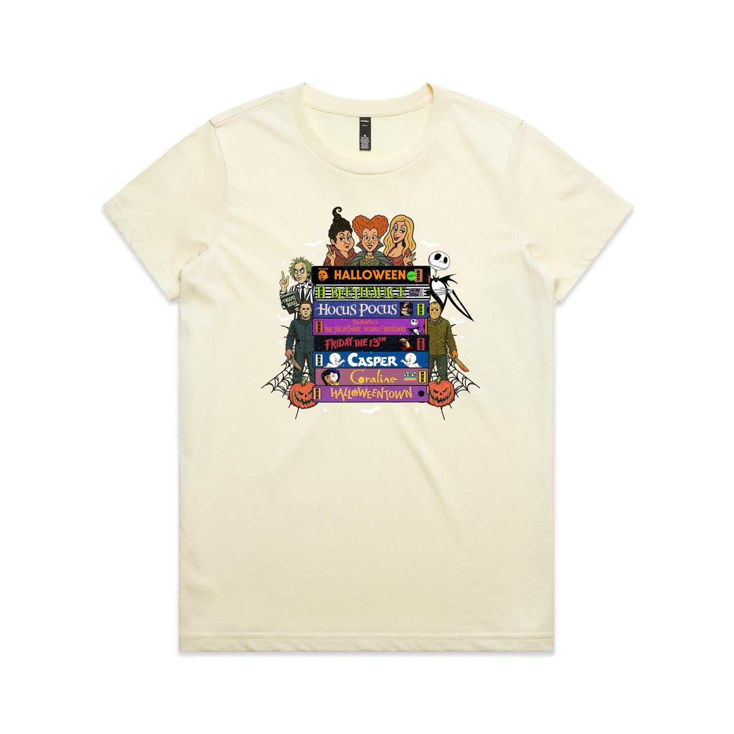 Halloween Family Movie - Women's Tee - 8 Colours | This is a Print on Demand Item