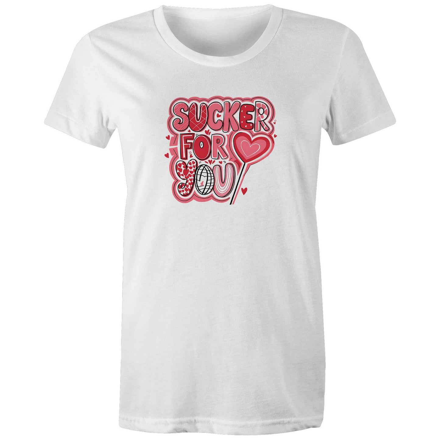 Sucker for You - AS Colour - Women's Maple Tee - 4 Colours