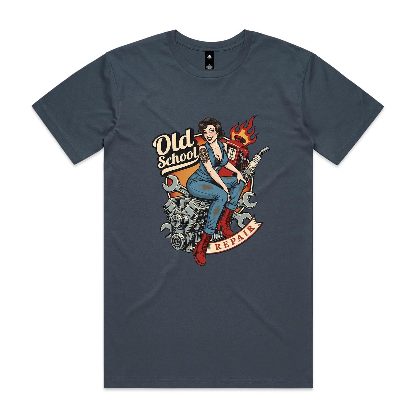 Old School Repair - Men's Tee - 8 Colours | This is a Print on Demand Item