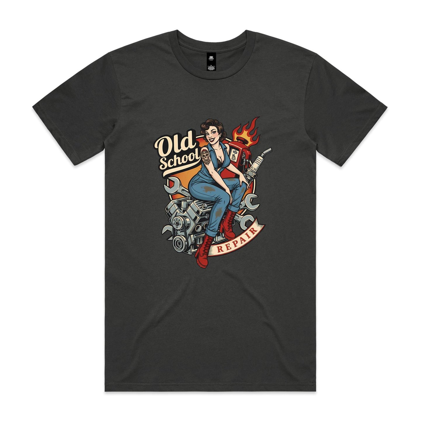 Old School Repair - Men's Tee - 8 Colours | This is a Print on Demand Item