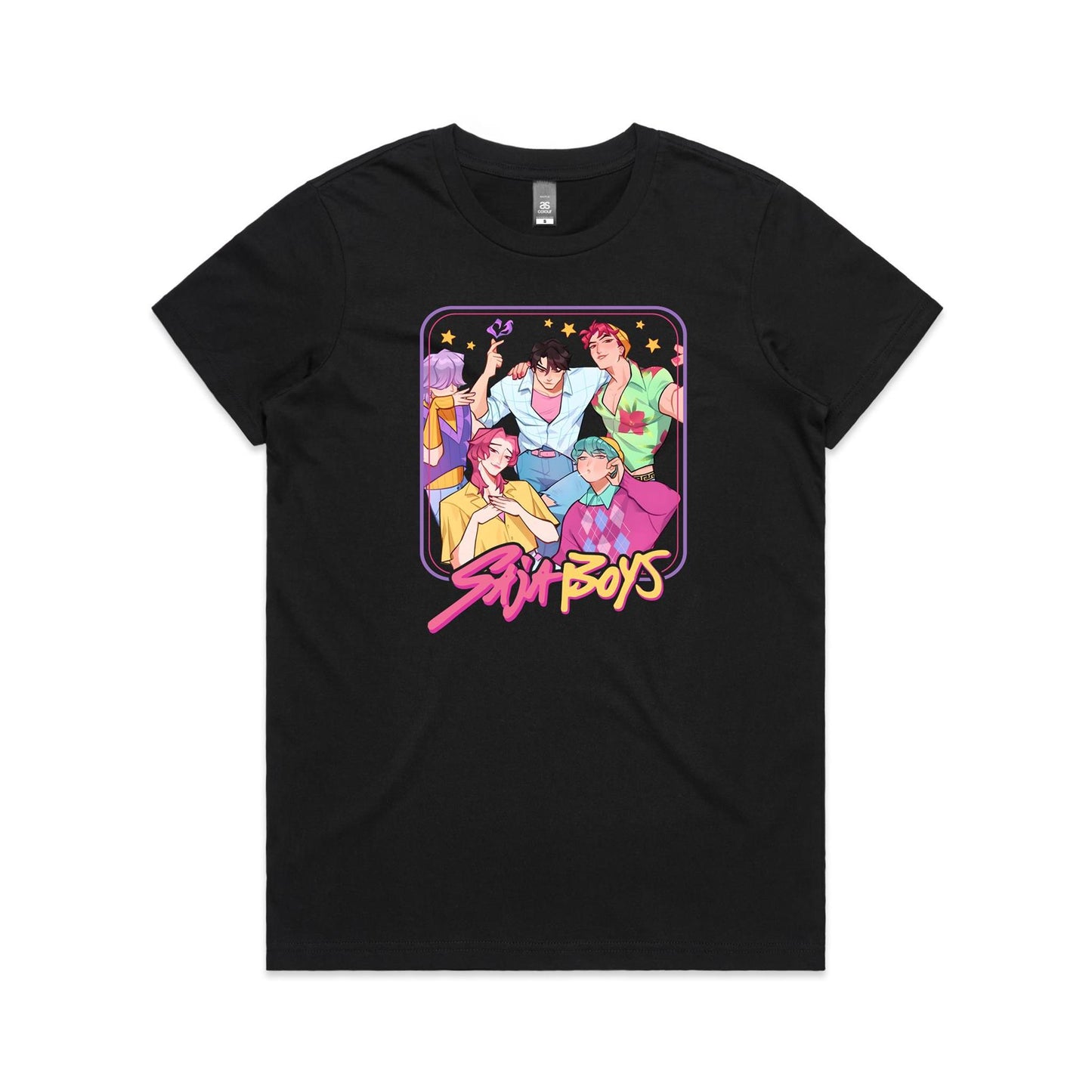 KPOP - SAJA BOYS - Women' Tee - 5 Colours - Online Ordering Only