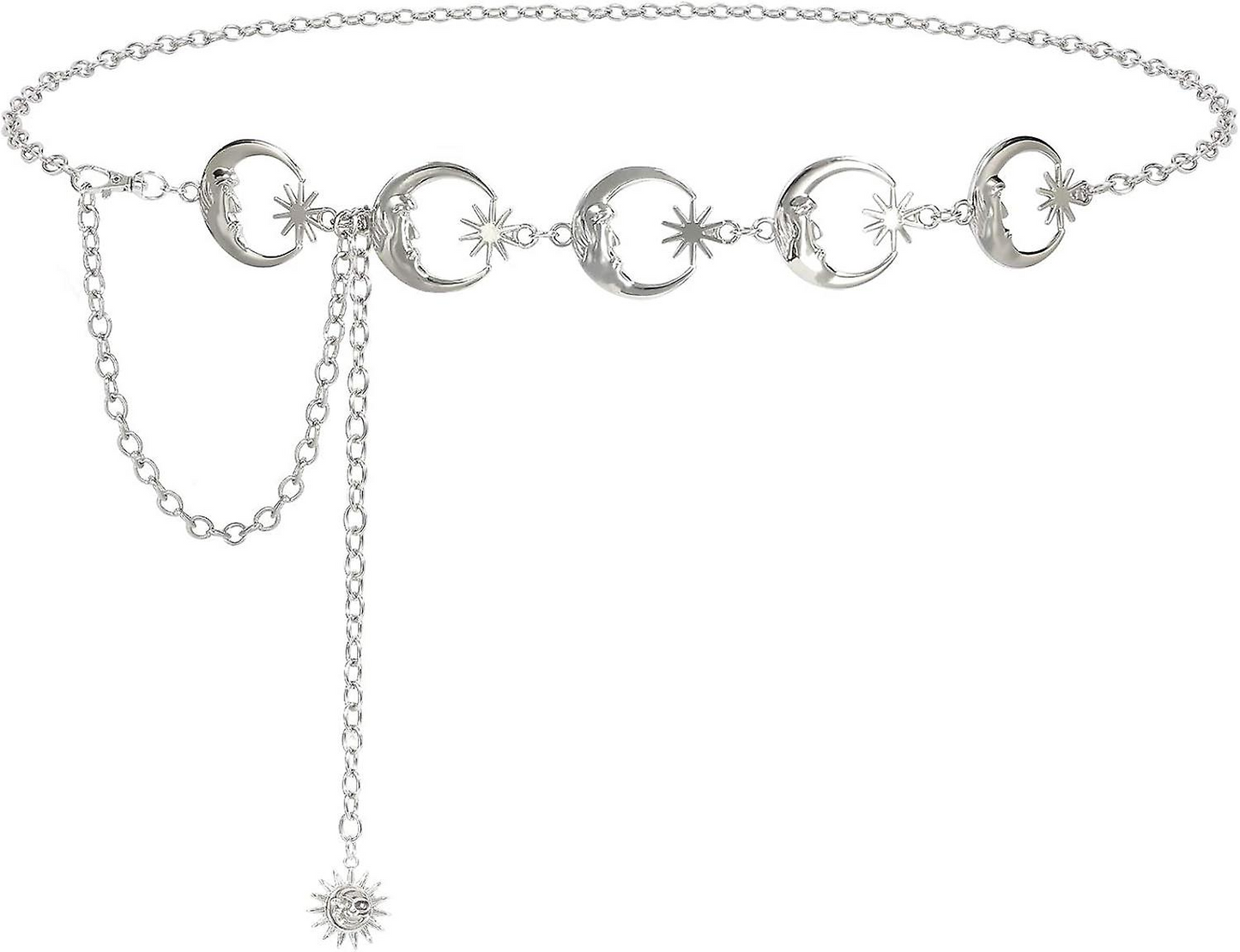 Moon Chain Belt (Silver or Gold)