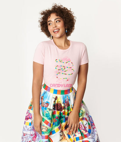 Unique Vintage x Hasbro - Candyland Womens Graphic Tee