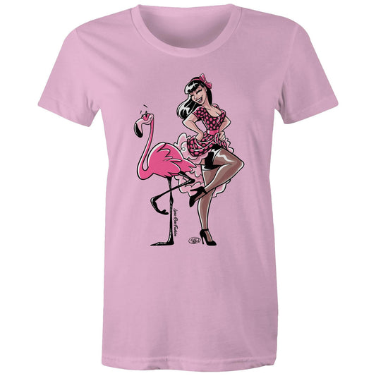flamingo tees shirt FlaminGals lana rose fashion