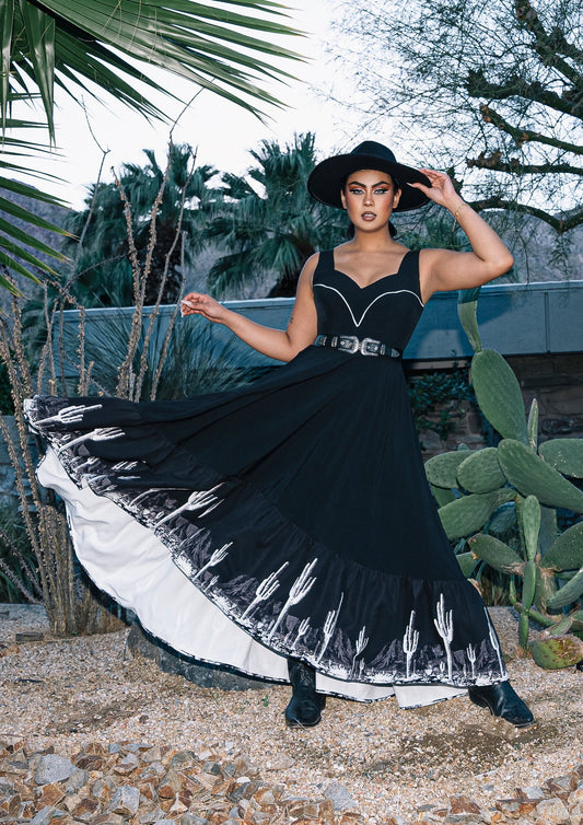 Sonoran Desert High Low Maxi Dress Rebel Love Clothing  lana rose fashion