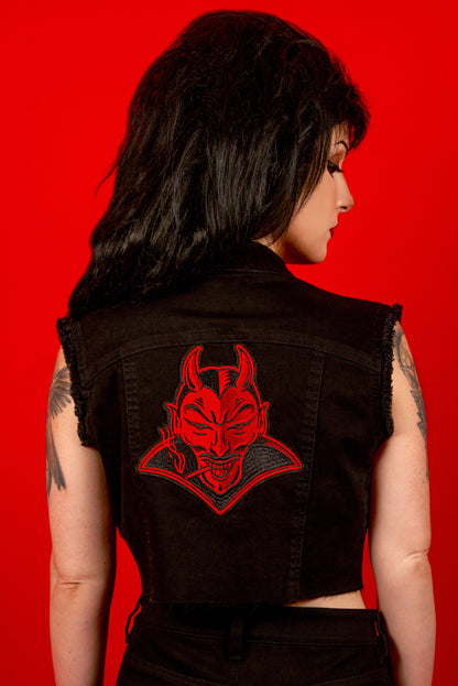 KataKomb by Kassandra Love Red Devil Vest lana rose fashion